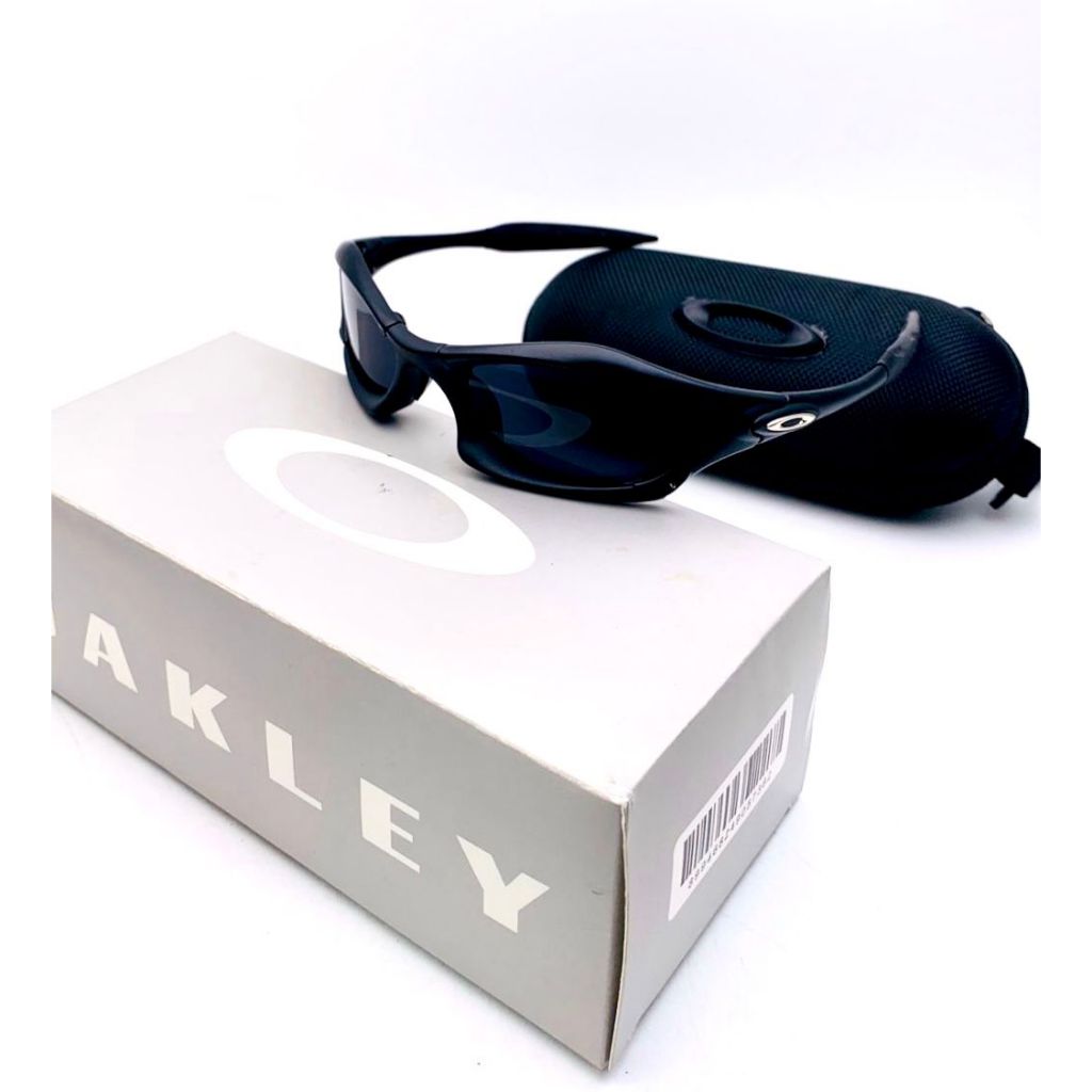 NEW KACAMATA PRIA SANGGLASS OAKLEY SPLICE SUPER PREMIUM QULITY FRAME FULL BLACK