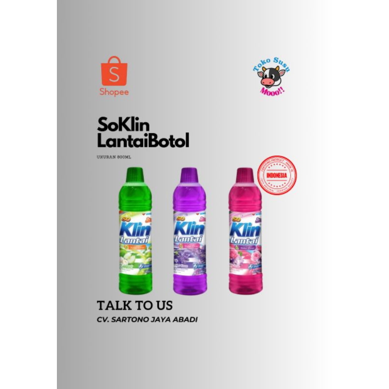 Soklin Lantai botol 900ML