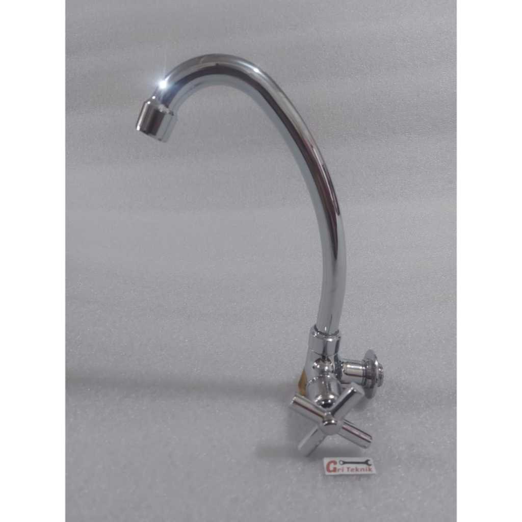 CUCI GUDANG  BAHAN ASLI KUNINGAN - KRAN ANGSA KUNINGAN SOLIGEN YG-203