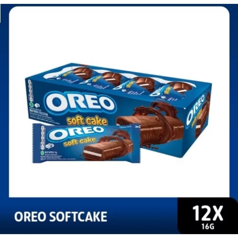 

Oreo Soft Cake 12 pc× 16 gr