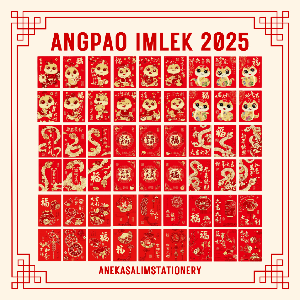 

Anekasalim - ANGPAO IMLEK 2025 PENDEK ISI 6 LEMBAR