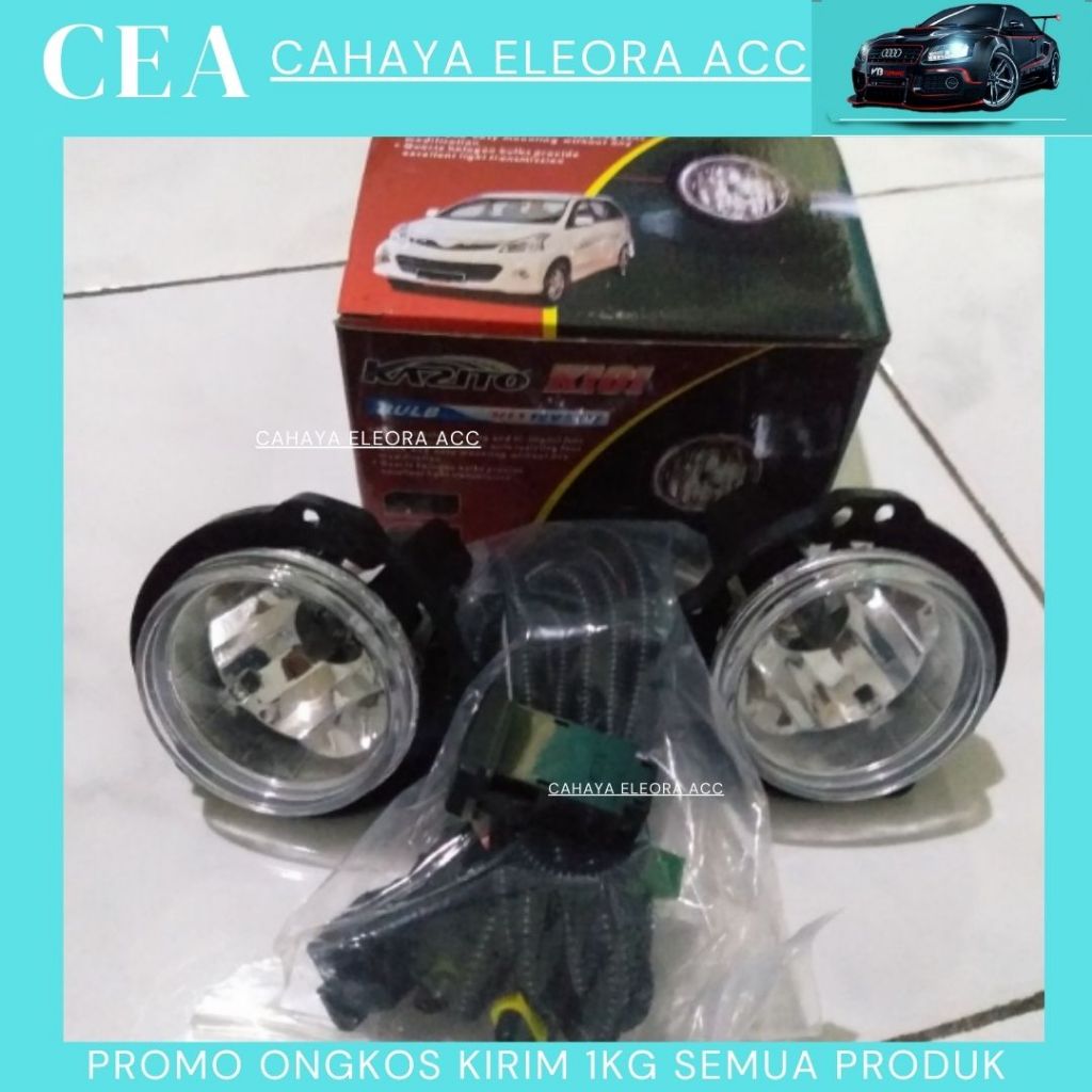 FOGLAMP MOBIL ALL NEW AVANZA FULLSET - FOGLAMP MOBIL ALL NEW XENIA-LAMPU KABUT MOBIL AVANZA