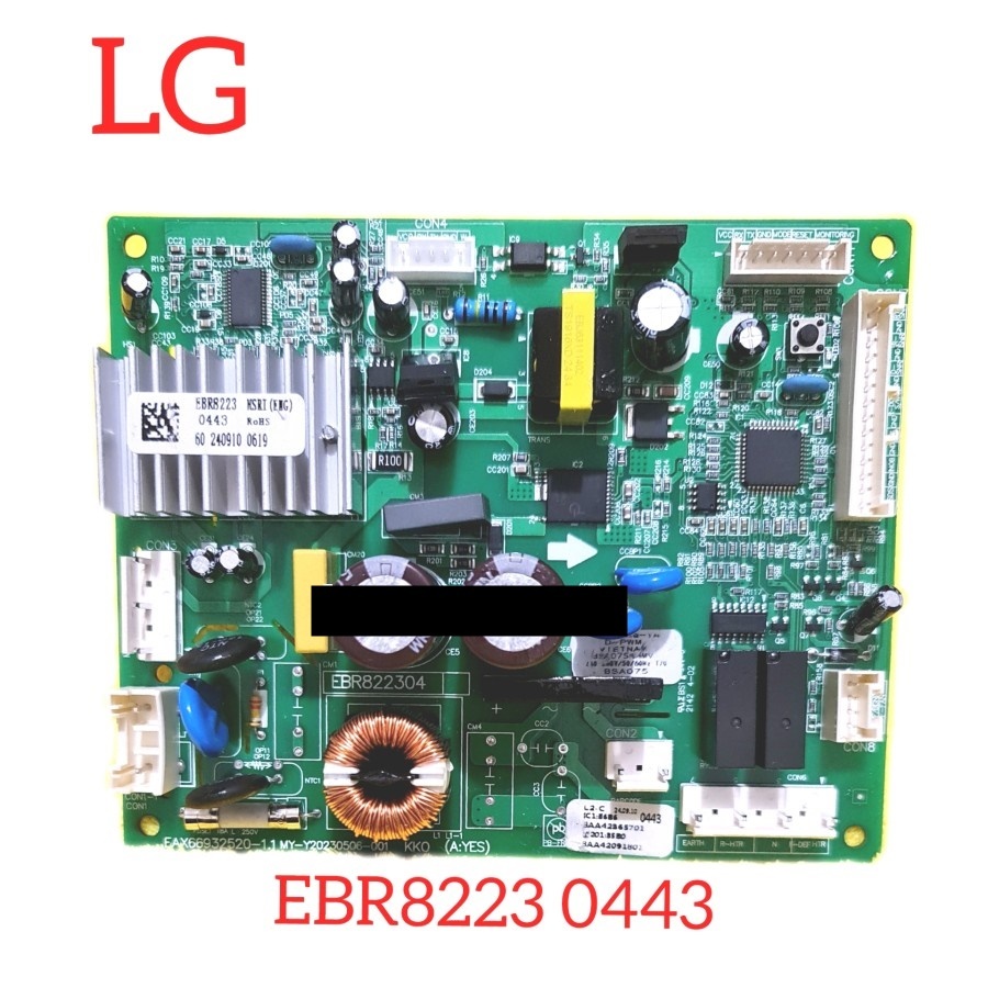 Modul kulkas LG inverter EBR8223 0443 Modul kulkas LG 2pintu inverter