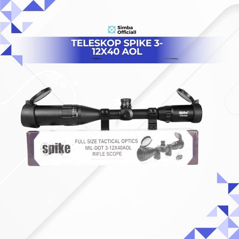 Teleskop Spike 3-12x40Aol