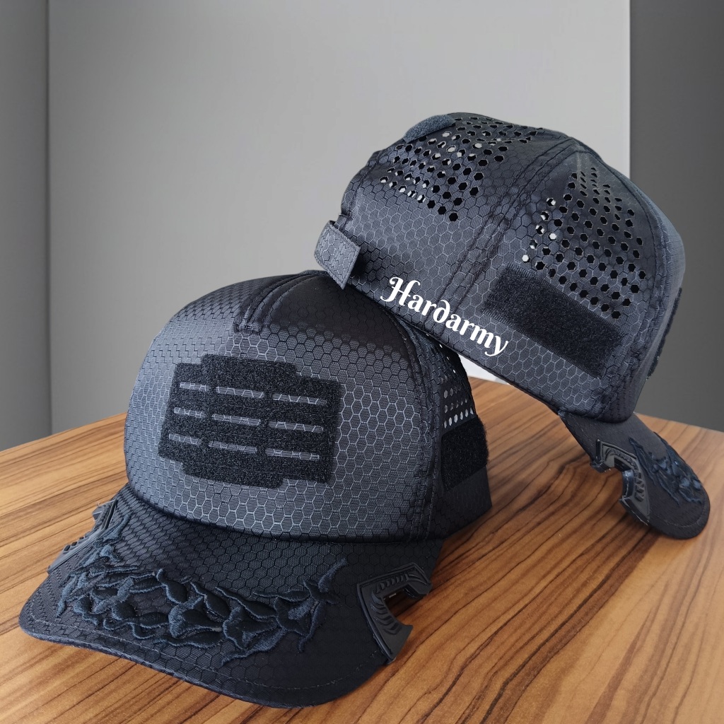 TERBARU// Topi laser bordir pamen TNI AD | Topi Coak laser tawon | Topi Coak Cordura | Topi laser Ta