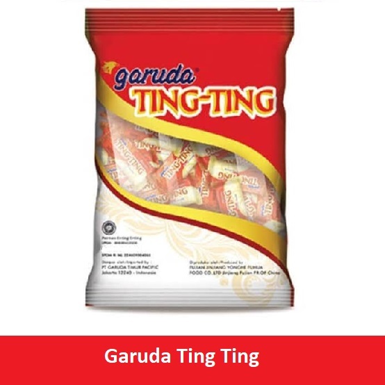 

garuda tingting permen kacang | ting ting bag plastik