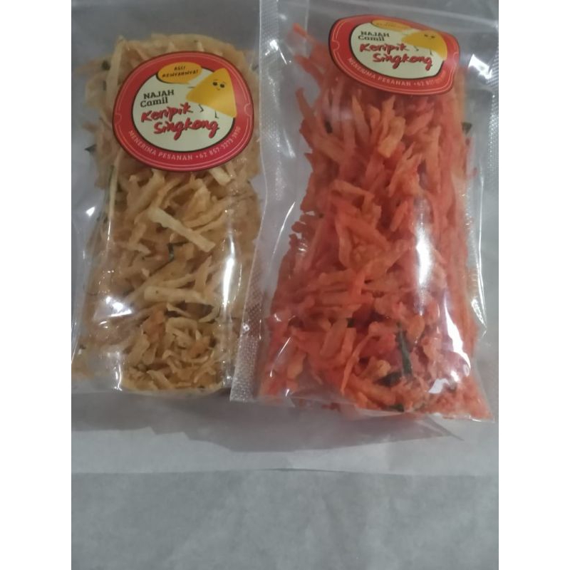 

kripik singkong pedas manis mix original 10 pc