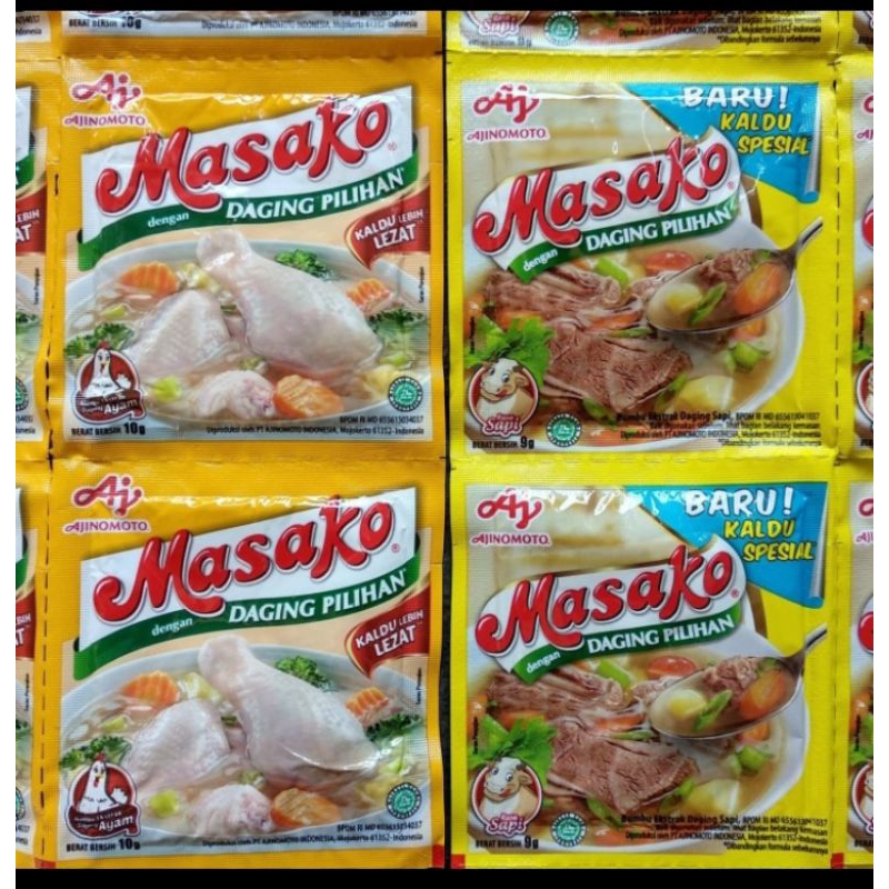 

Masako rasa ayam 1 renceng isi 12