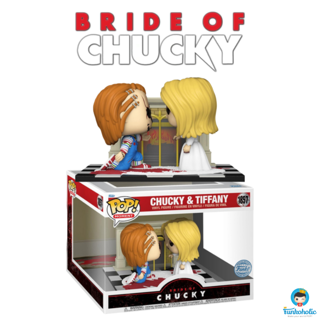 Funko POP Moment Bride of Chucky - Chucky & Tiffany (SE) #1857