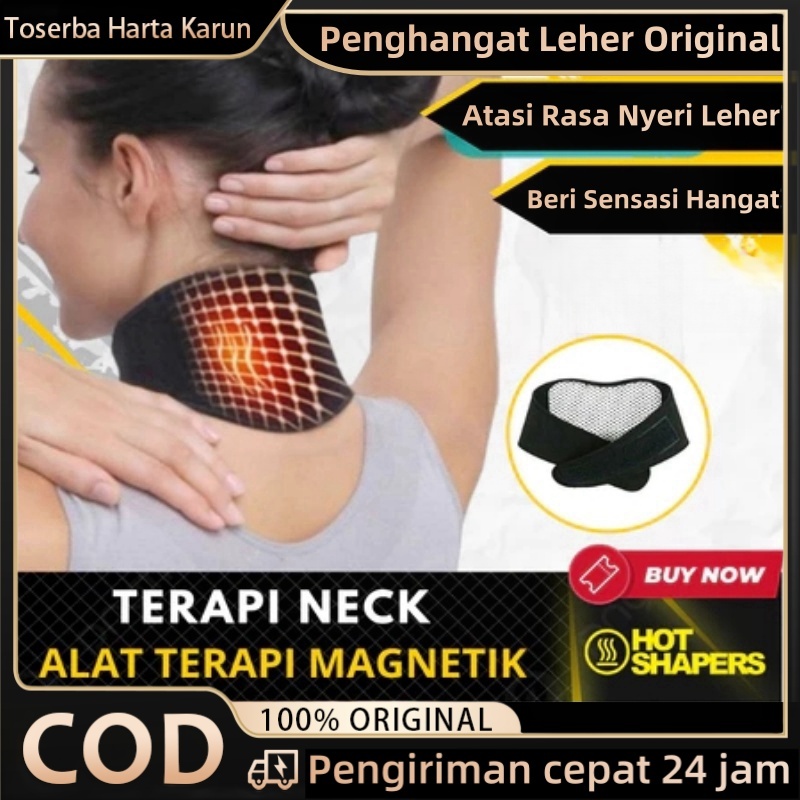 Akat terapi leher Terapi Leher Magnetik Pemanas / Penghangat Leher Original leher magnetik therapy.