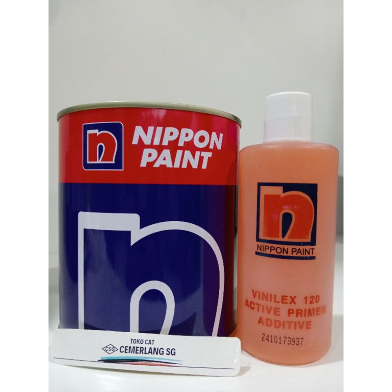NIPPON ACTIVE PRIMER , CAT DASAR ALUMUNIUM DAN GALVANIS