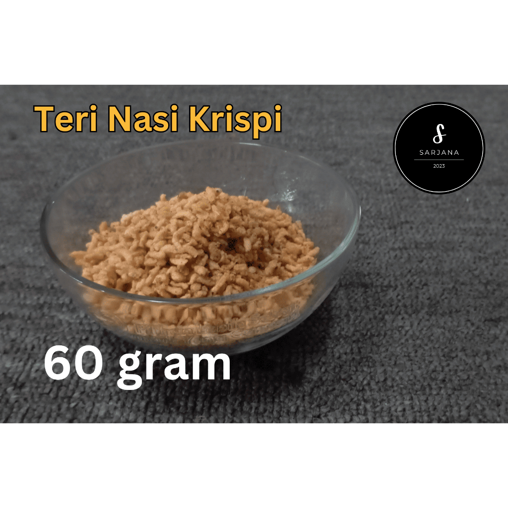 

Teri Medan Nasi Krispi 60 gram