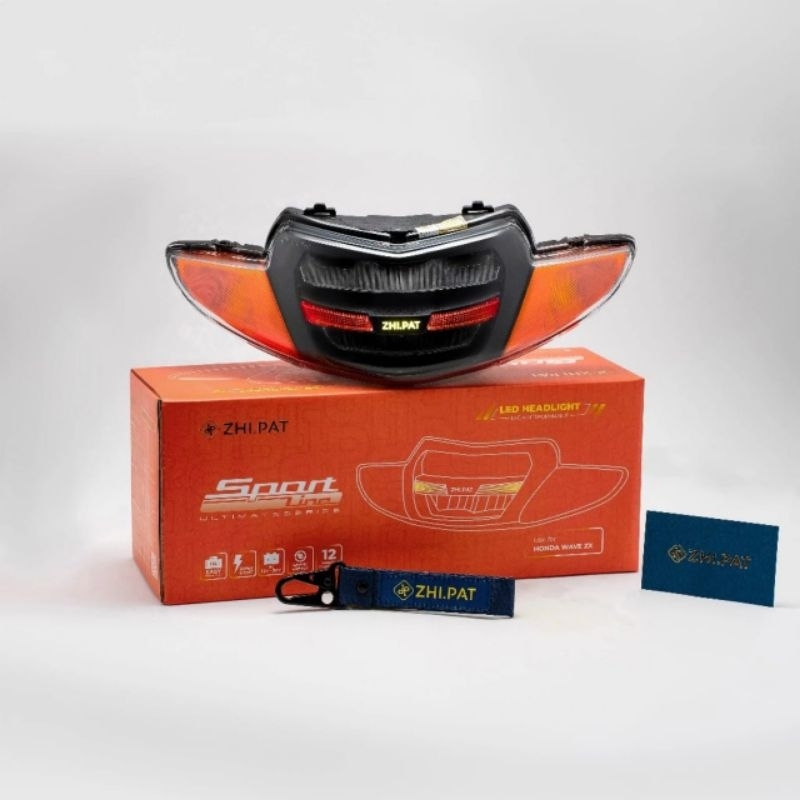 HEADLAMP LED ZHIPAT SET SEIN ORIGINAL HONDA SUPRA 100 SUPRA X 100 SUPRA LAMA