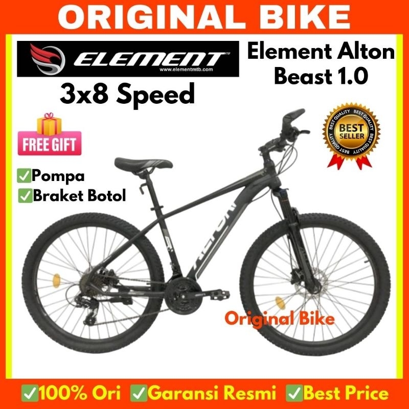 SEPEDA GUNUNG MTB 27.5 ELEMENT ALTON BEAST 1.0