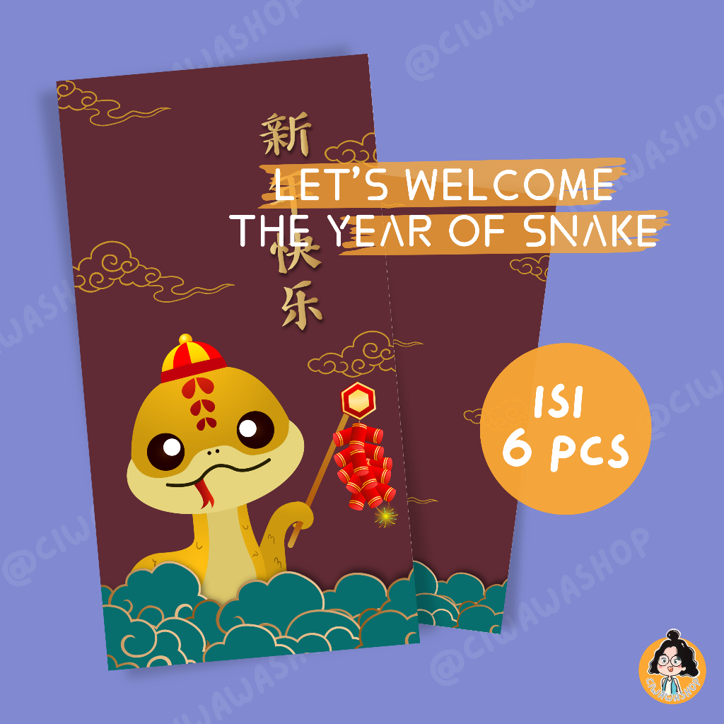 

PAKET ANGPAO UNIK CNY SHIO ULAR 2025 (GROSIR LEBIH MURAH)