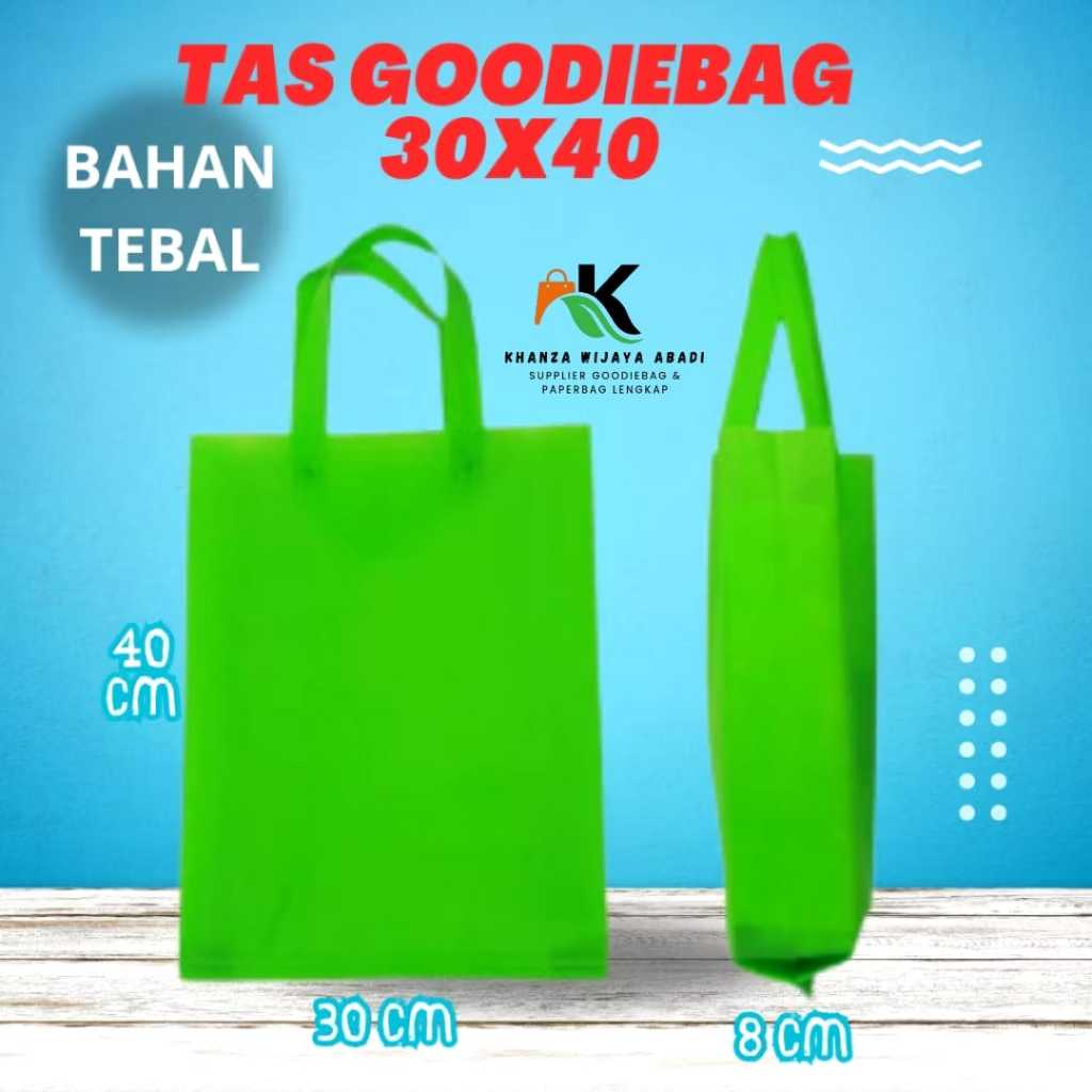 

Tote Bag polos 30x40 / 75gsm / lusinan