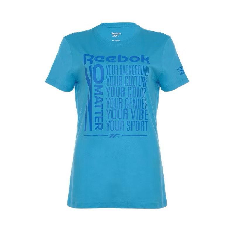 T-Shirt Casual Reebok Women Original Sale - S