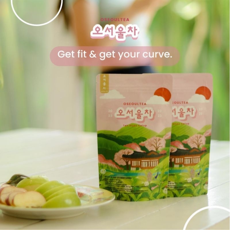

Oseoutea teh hijau korea isi 20 tea bag new