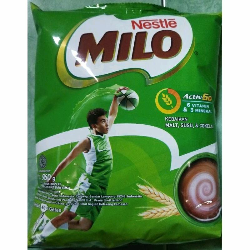 

Milo active go 960gram