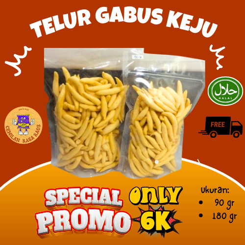 

Stik Telur Gabus Keju 180 gram