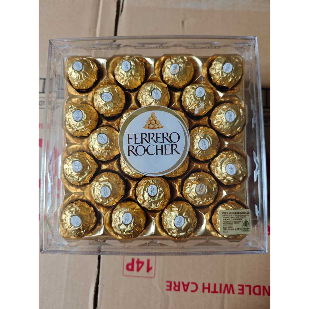 

Cokelat Ferrero Rocher isi 16 / 24 Expired 08/2025