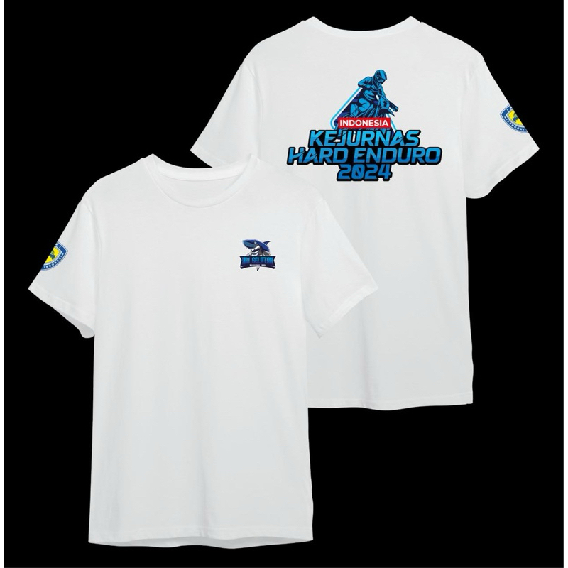 Kaos Kejurnas Hard Enduro Indonesia 2024 Hiu Selatan