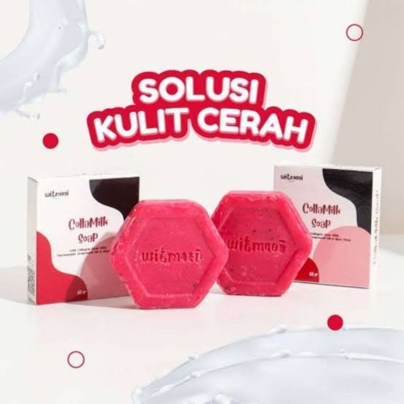 Witmooi Colla Milk Soap Sabun Witmooi Mencerahkan & Melembabkan