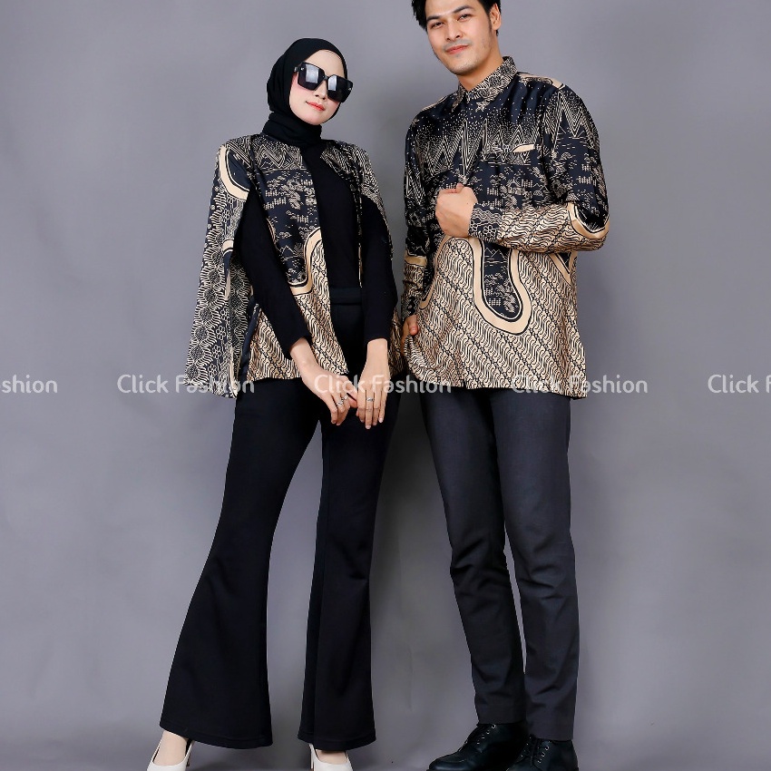 Gila  ARRIVALOUTER NAGITA COUPLE BATIK COUPLE OUTER DAN KEMEJA OUTER BATIK OUTER BATIK WANITA BLAZER