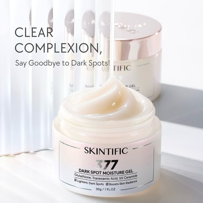 SKINTIFIC Symwhite 377 Dark Spot Moisture Gel 30g - Moisturizer Untuk Flek Hitam