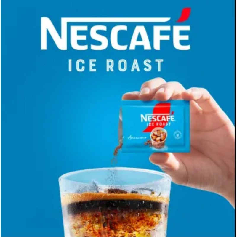 

Nescafe Ice Roast Americano Kopi Hitam Instan (10x2gr)