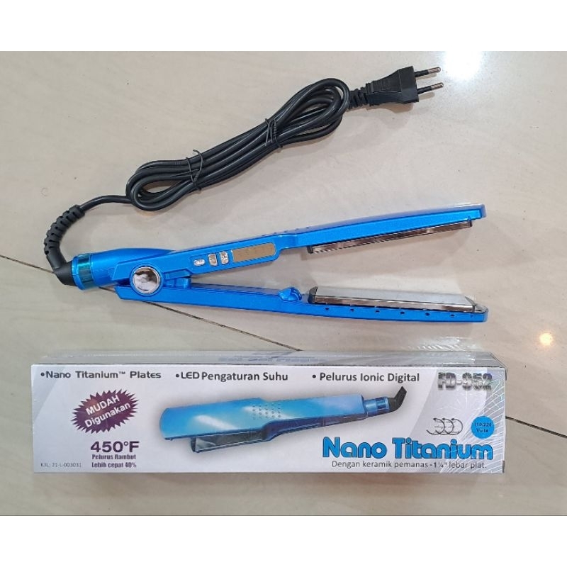 CATOK RAMBUT FD 952 / pelurus rambut / catokan rambut fd 952 catokan rambut dengan pengatur suhu