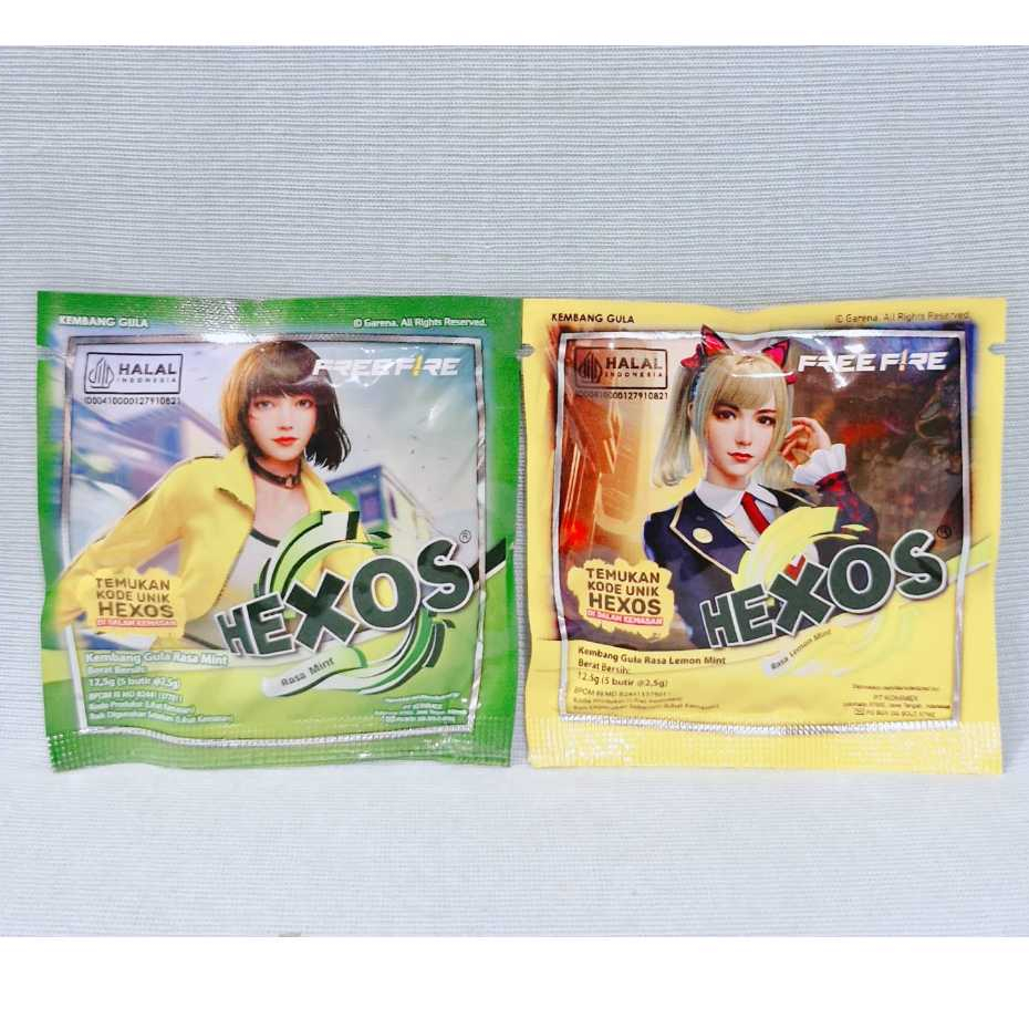 

Permen Hexos Mint / Lemon Mint (5 Pcs x 12.5 gr)