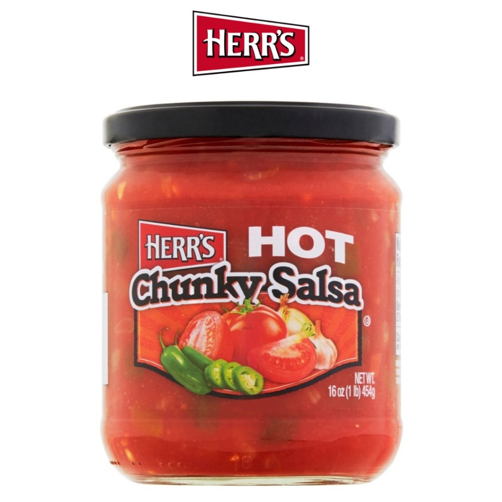 

HERR'S MILD CHUNKY SALSA 16oz herrs original sauce