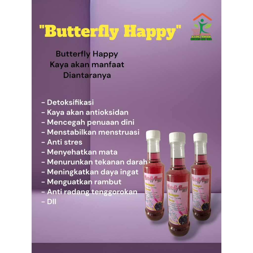 

Bio bunga telang 300 ml