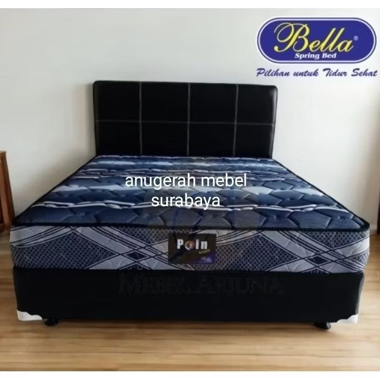 Set Springbed Bella Boxy Poin Kasur Lepasan [JAWA TIMUR]