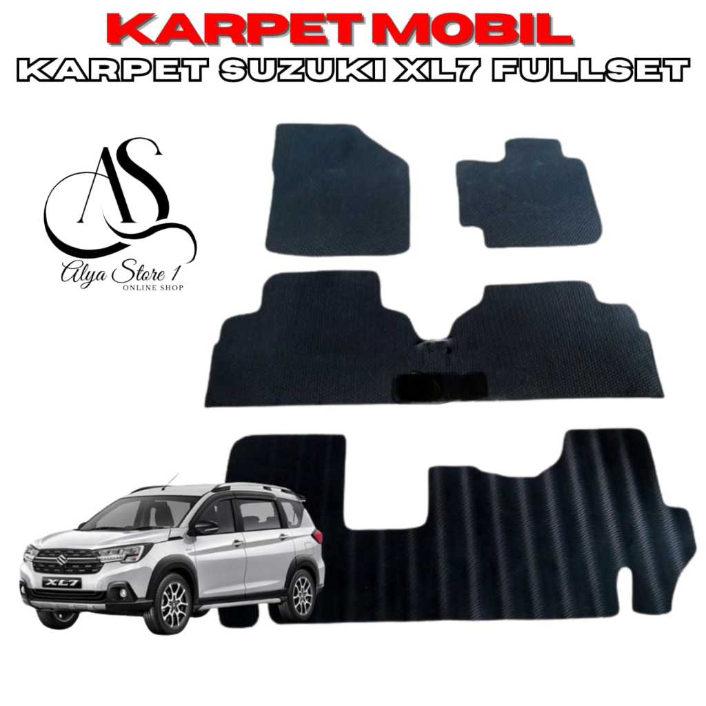 karpet mobil suzuki XL7 fullset alas kaki matras mobil XL7 fullset