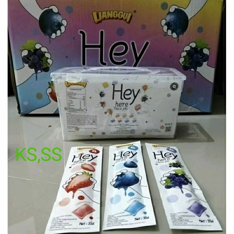 

SS - 1 Pack 30 Pcs Lianggui Jelly Hey Here /Jelly Hey Here / Jelly Hey