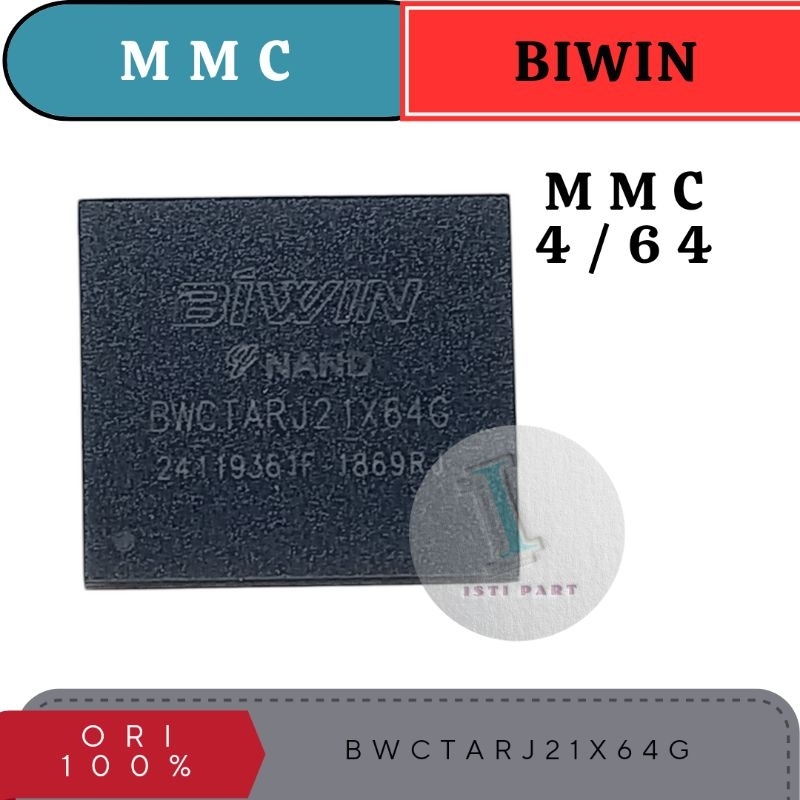 IC MMC 64 GB BIWIN BWCTARJ21X64G BGA 153/ 64 GB COPOTAN FRESH