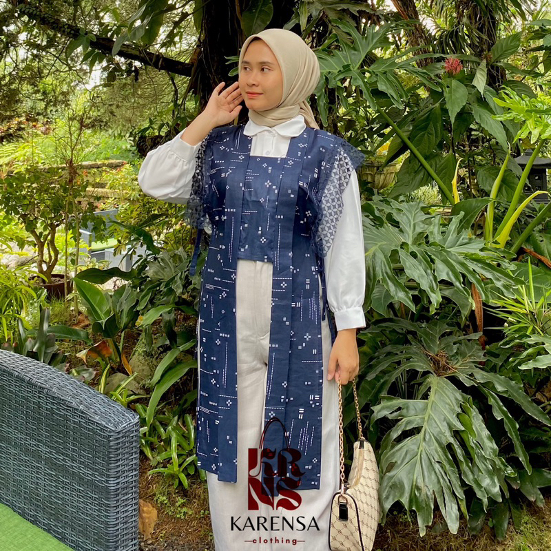 Hapsari Outer Kebaya Batik | Vest Outer Kebaya