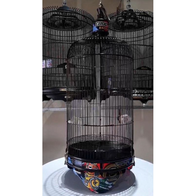 KANDANG SANGKAR LOVEBIRD PVC DECAL EBOD JAYA