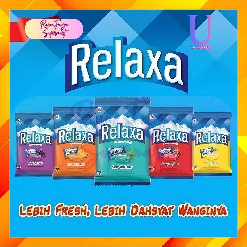 

RELAXA – Permen Mint WANGI Segar untuk Nafas Lega Sepanjang Hari (50x2,5 G)/Pewangi Mulut Isi 50 PCS