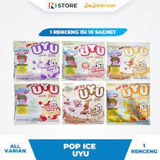 

Pop Ice UYU all Variant 1 Renceng isi 10 pcs @20gram