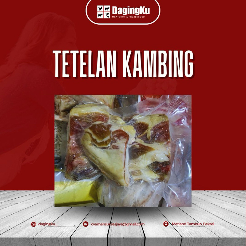 

Tetelan Kambing 500Grm Halal