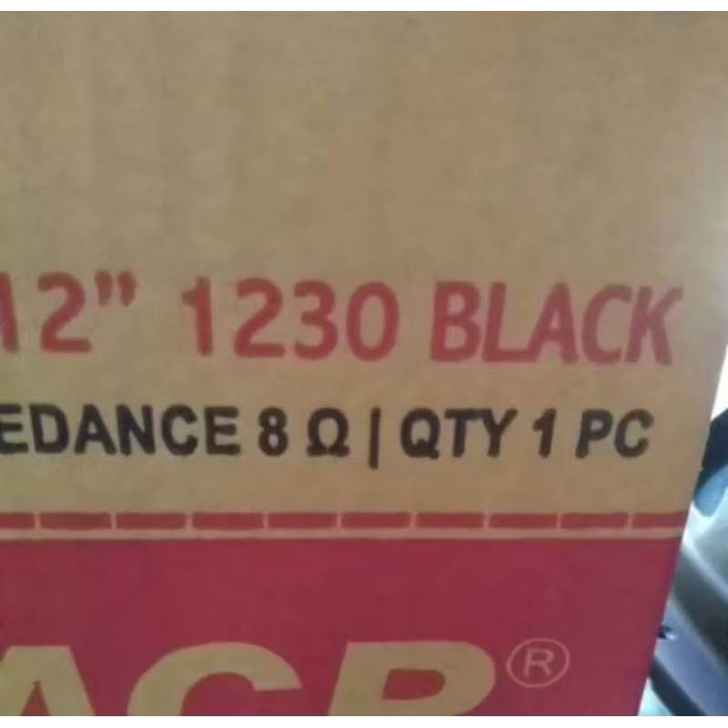 ACR black 1230 full range