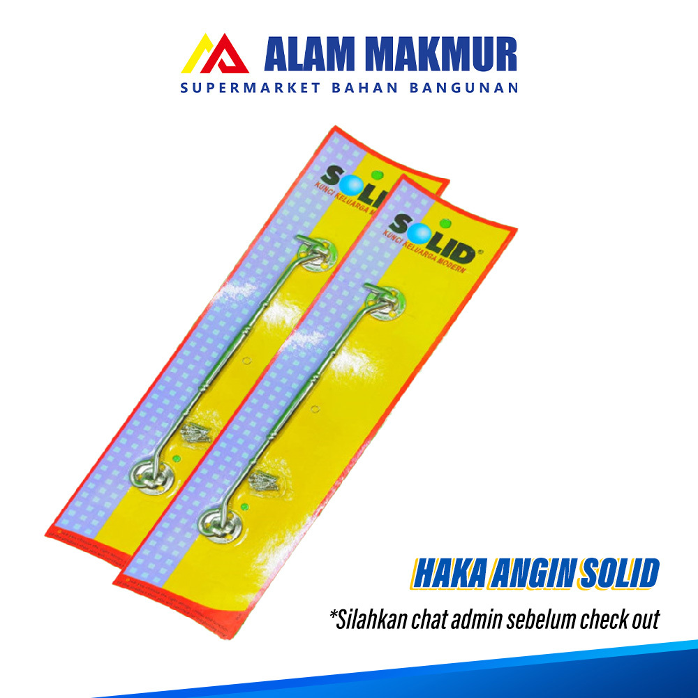 hak angin solid/ penahan jendela