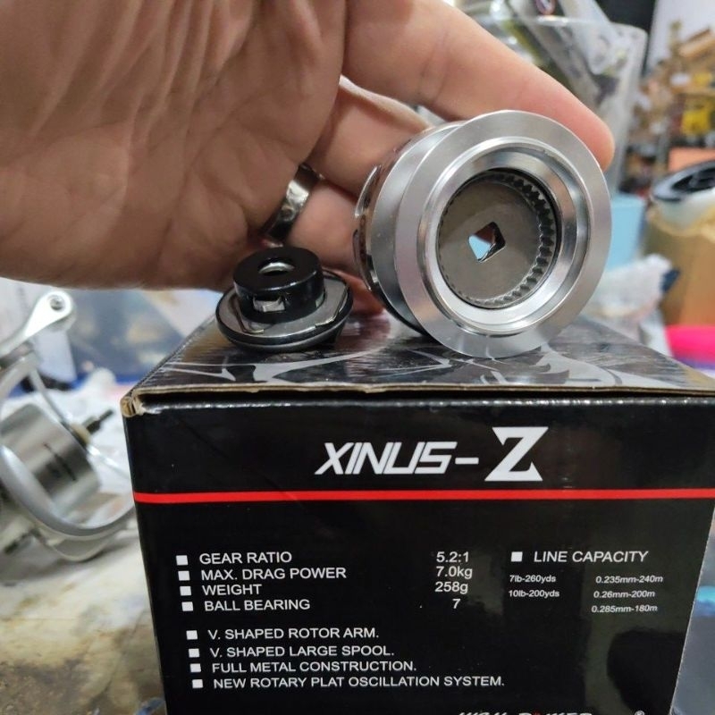 Reel kamikaze xinus z 3000 power handle