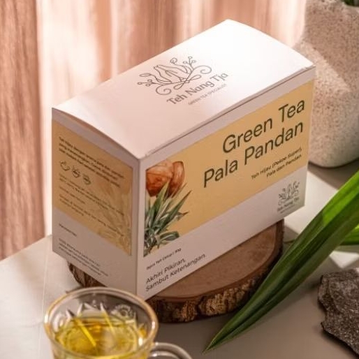 

TEH NANGTJA | Greentea Pala Pandan + Teh Hijau Relaksasi - Teh Hijau Herbal