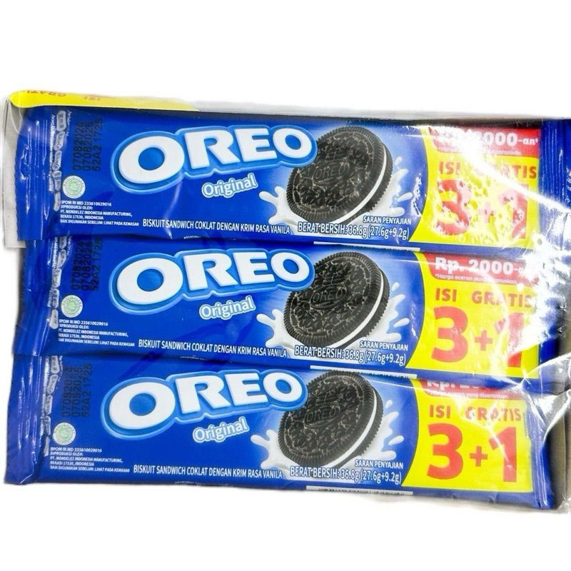 

Oreo original satu kotak isi (12 pcs*36,8gram)