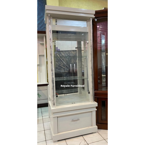 LEMARI HIAS PAJANGAN KAYU 2 PINTU MINIMALIS