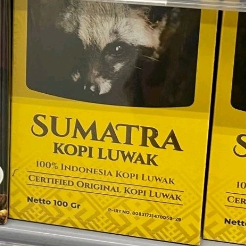 

kopi luwak Sumatra 100gr Original